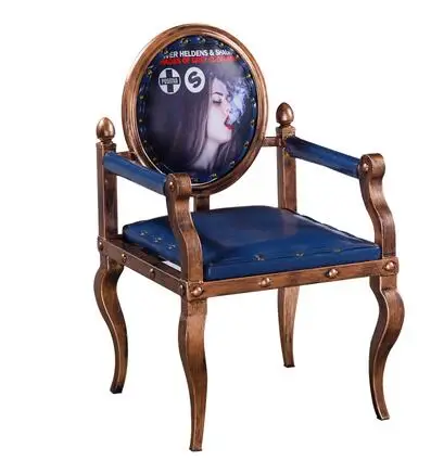 Парикмахерская кресло парикмахерское кресло твердой древесины старинные волос стул Парикмахерская специальные волос стул - Цвет: 10