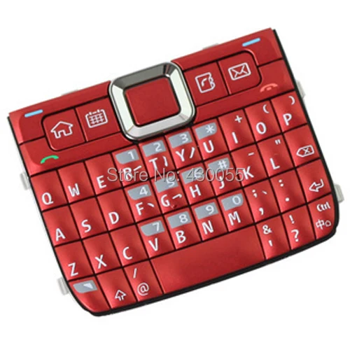 New Housing Home Function Main Keypads Keyboards Buttons Cover For Nokia E71 White/Black/Red/Grey