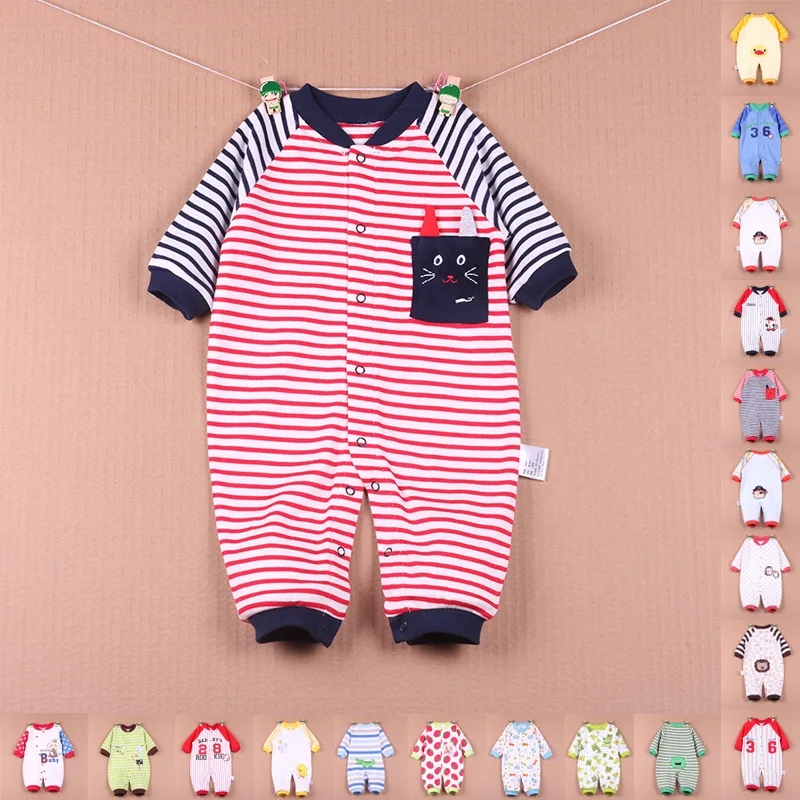 Baby Boys And Girls Clothes Newborn Long Sleeve Autumn/Winter Cotton Rompers | Детская одежда и обувь