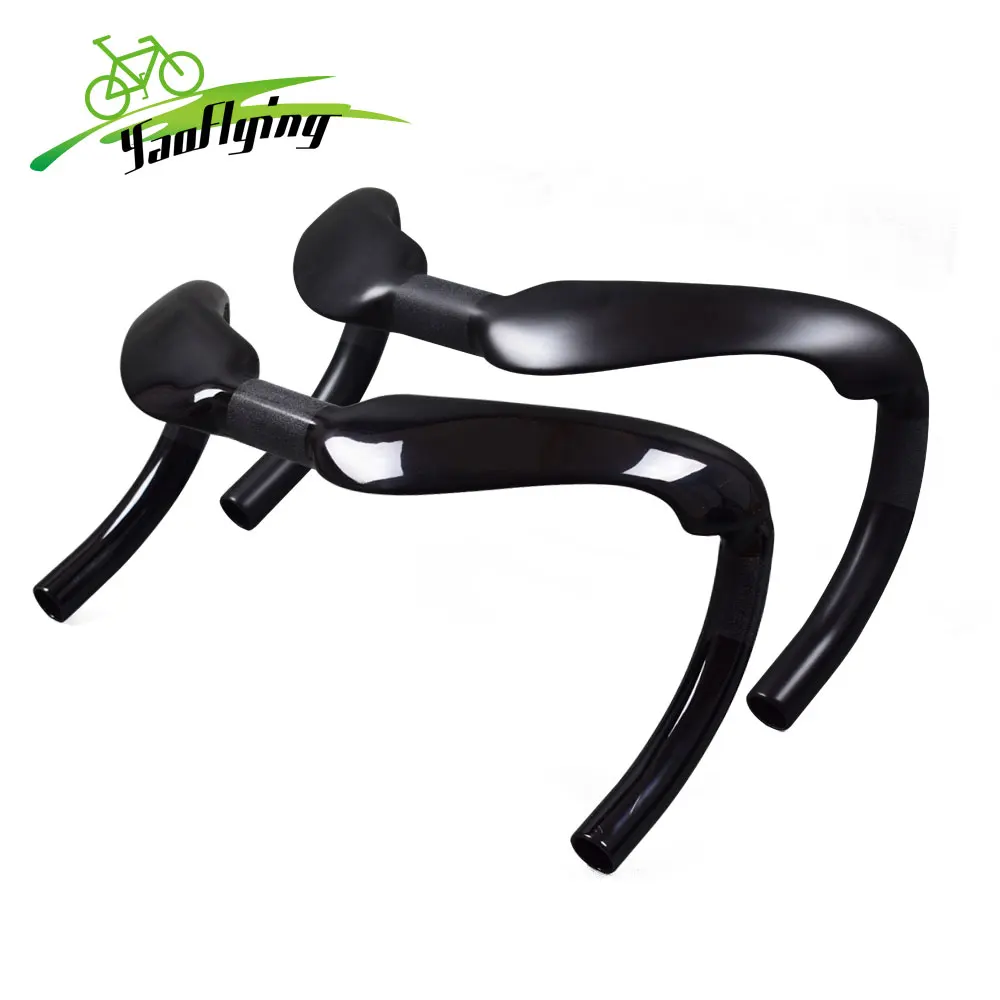 

Airwolf Carbon track handlebar sprinter bar drop bar matte/glossy finish 31.8 mm carbon bent bar hectic races bars