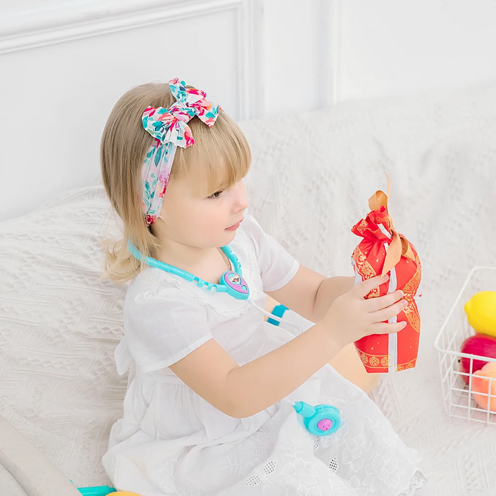 

1pcs Kids Bow Knot Nylon Headband Children Girls Hair Band Turban Headband Cute Style Headwear bandeau
