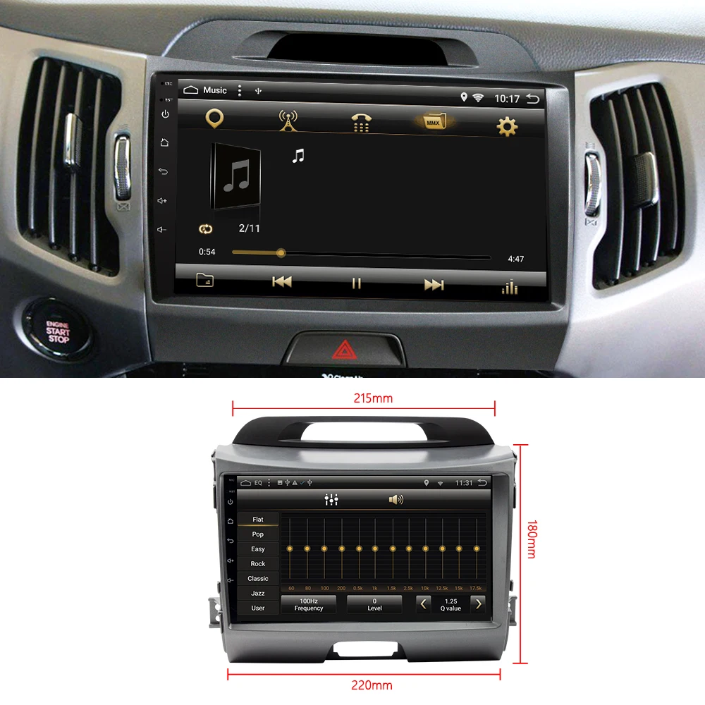 Clearance Eunavi IPS Android 8.1 Octa 8 core car dvd for KIA sportage 2011 2012 2013 2014 2015 headunit gps navigation 2 din car stereo 1 Clearance Eunavi IPS Android 8.1 Octa 8 core car dvd for KIA sportage 2011 2012 2013 2014 2015 headunit gps navigation 2 din car stereo 1