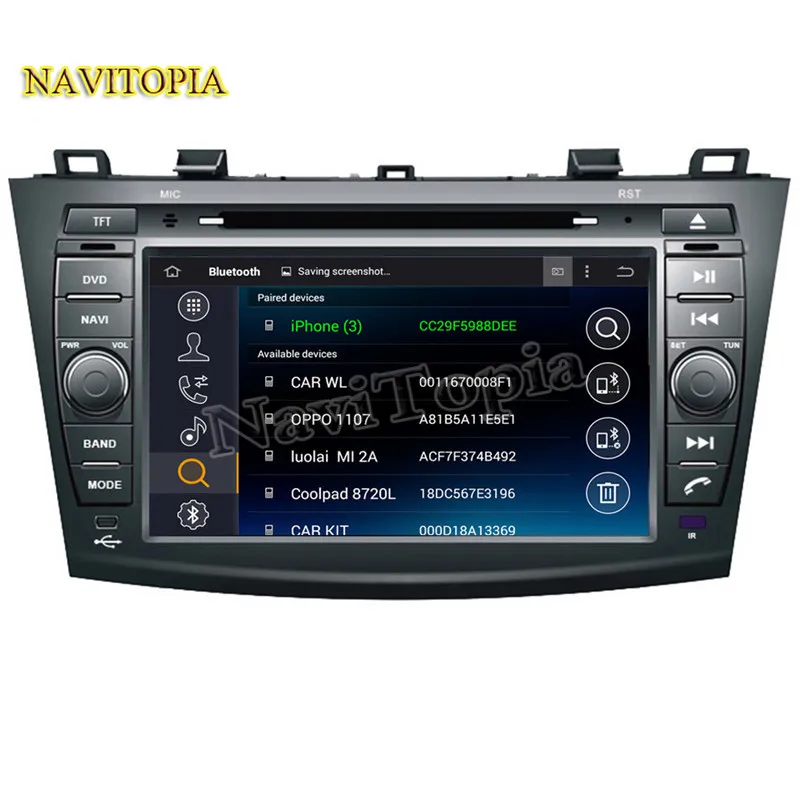 Sale Octa Core 4G RAM 64G ROM Android 9.0 Car DVD Multimedia Player Auto GPS Navigation for MAZDA 3 2010- 6