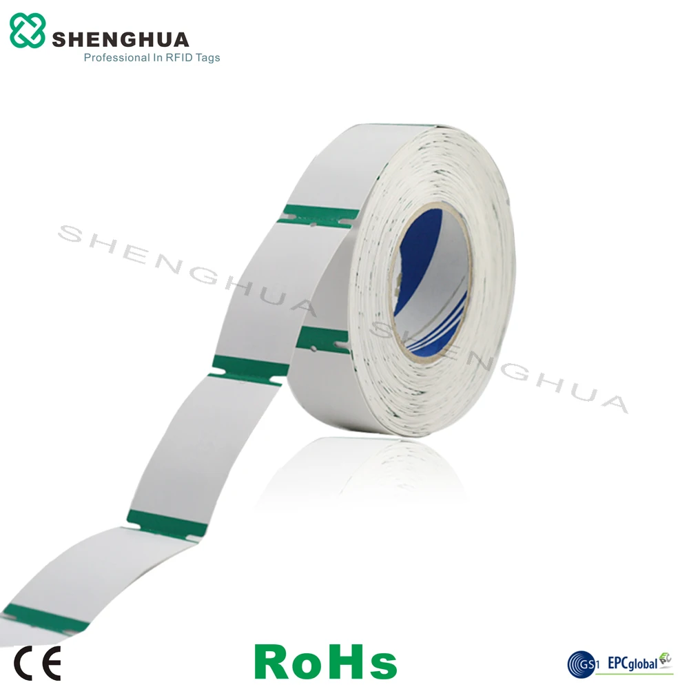 

250pcs/lot ISO 18000 6C EPC C1 G2 RFID Hang Tag Long Reading Distance Up to 6M UHF Passive RFID Apparel Tag Ticket with Alien H3