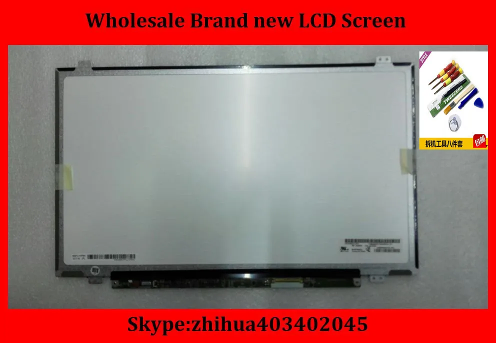 Free shipping New LP140WH2 TLF1 (TL)(F1) LCD Screen display 14.0&quot slim led monitors tools | Компьютеры и офис