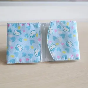 

Cute cartoon sanitary napkins sanitary pad storage bag 9.3*10cm