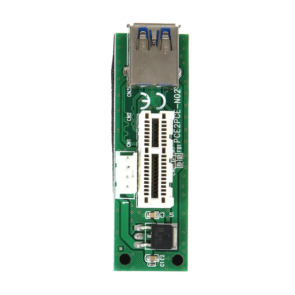 Мини PCI E Express расширение 1X переходная карта питания USB 30 см удлинитель кабеля 4 Pin