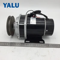MY1020ZXF 450W 24V Solar Pump Engine Water Pump Driver Permanent Magnet UNITEMOTOR Electric Tricycle DC Motor with Belt Pulley 4