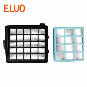 

2 pieces black and blue hepa filter with high quaility Vacuum Cleaner Parts for air hepa filter FC8144 FC8140