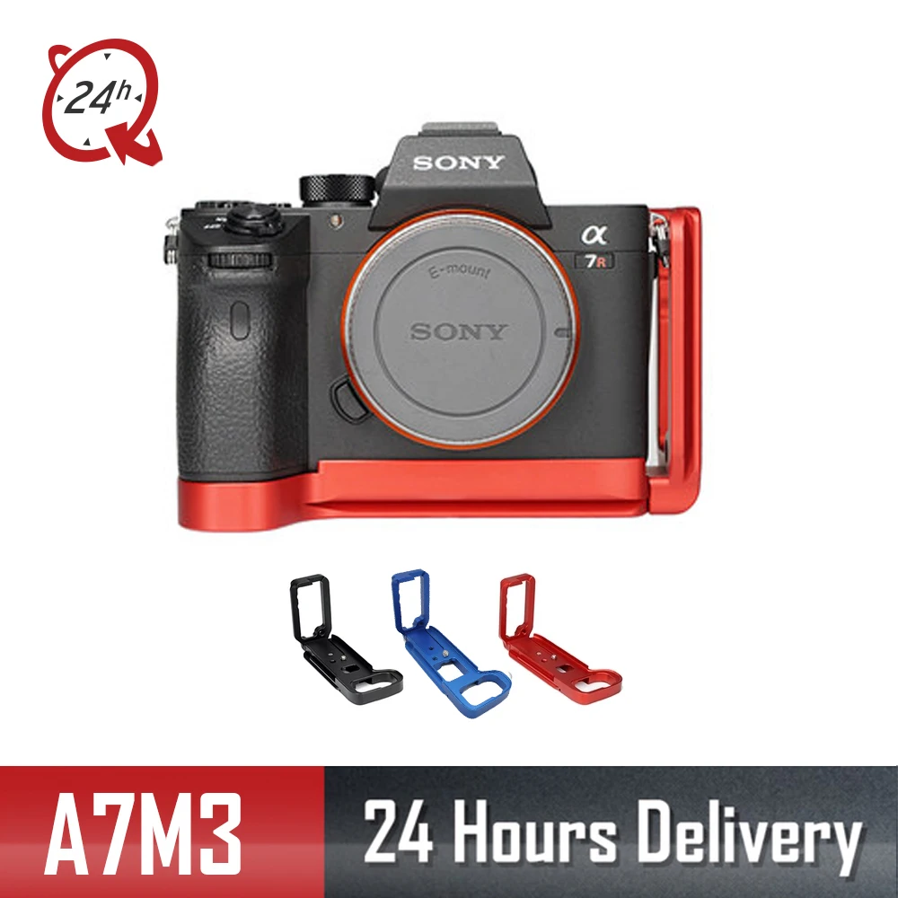 

Hot A7M3 Quick Release L Plate Bracket Camera Hand Grip Camera Holder For SONY A7M3 A9 A7R3 with Wrench