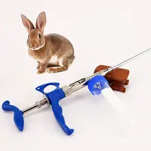 Из нержавеющей стали в форме кролика осеменения пистолет осеменения захват кролика Семен коллектор кролик с оборудование для искусственного оплодотворения
