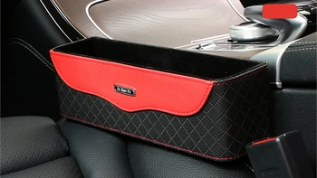 

New Style Car Styling Interior Accessories Multi-function Universal Leather Seat Slot Storage Box Gap Box Suede Anti-Crash