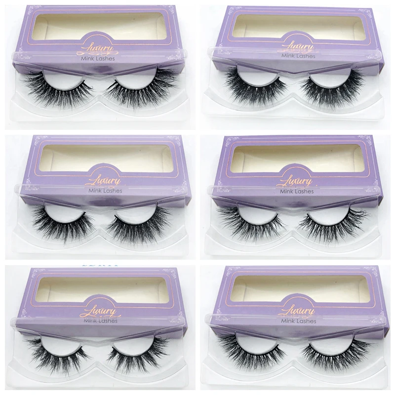 Buy Wholesale Mink Lashes 50pcs/lot free plastic box