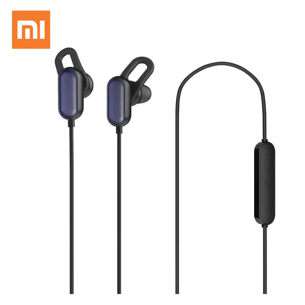 Оригинальные Xiaomi Mi спортивные bluetooth-наушники Молодежный выпуск Bluetooth 4,1 с микрофоном IPX4 водонепроницаемый длинный режим ожидания