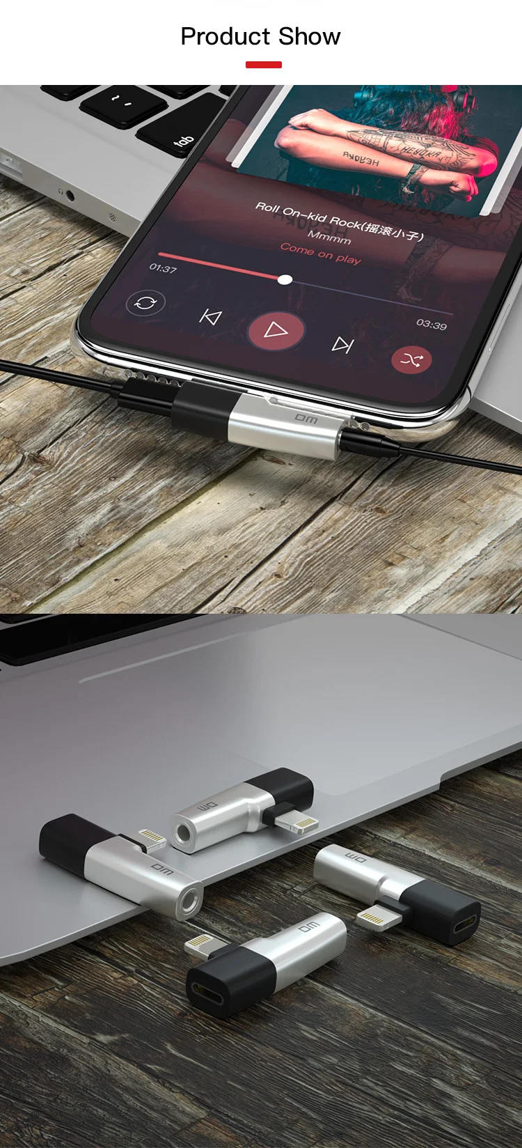 DM Dual 3,5 аудио и зарядки конвертер AD018 для iPhone XS MAX XR наушники конвертер для iOS 12 адаптер