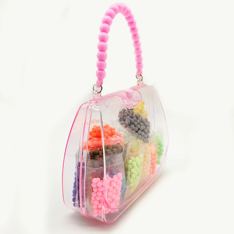 Новый 20 цветов Подарочная коробка посылка aquabeads DIY Дети Аква Вода бусины спрей