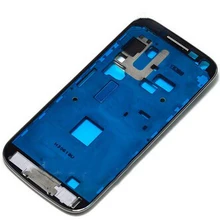 10 шт./лот белый спереди Корпус Рамки рамка для Samsung Galaxy S4 Mini Ii9195 i9190 плиты Ближний Рамки лицевой панели