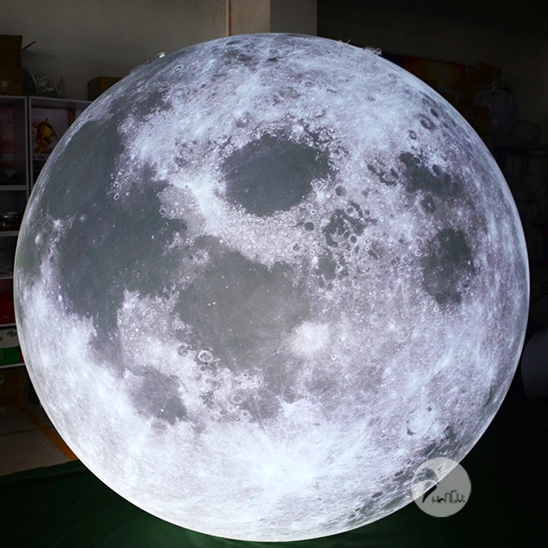 

Promotion 2m LED Moon Balloon PVC Inflatable Balloon