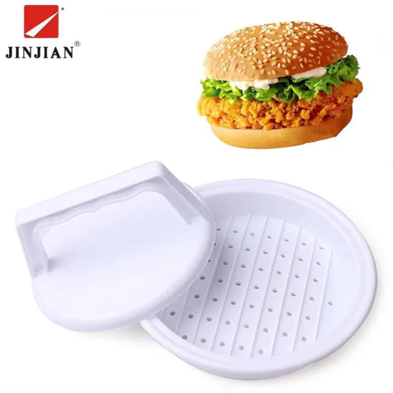

JINJIAN Multi-functional 1 pc Hamburger Mold Maker Meat Press Sandwich Meat Kitchen Barbecue Tool DIY Home Cooking 2018