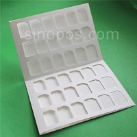 Color Block Swatch Card Folder A4, fabric samples shade holder textile book cover frame blank leather folding display binder 1