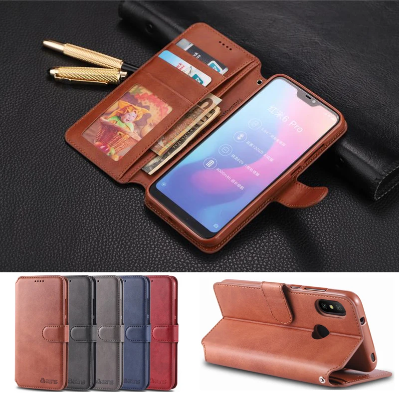 

Cases For Xiaomi Redmi Note 5 Case Leather Wallet Cover For Xiaomi Redmi Note 5 Pro Case On Redmi Note5 Flip Book Cover Coque