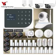 YoBang Security Wireless WIFI GSM Alarm Security System Android IOS APP Home Security Alarm Smart Socket Control Home Appliances