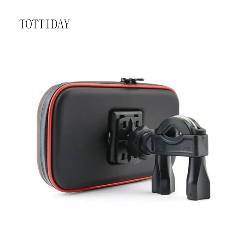 Kopen Motorfiets Telefoon Houder Ondersteuning Mobiele Moto Fiets Stand Voor Iphone huawei xiaomi OPPO VIVO Samsung smart Telefoons Schokbestendige Tas