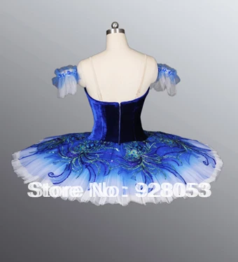 Балетная пачка на взрослого; балетная пачка для девочек; классическая балетная пачка для девочек; ; синяя пачка AT0050