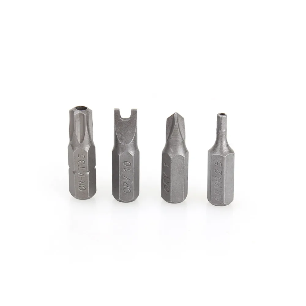 Набор гаечных ключей с шестигранной звездой Torq Torx 33 шт./компл. шестигранных бит 1/4