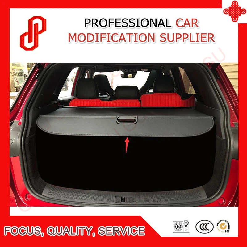 Warna Hitam Belakang Perisai Keamanan Ditarik Kargo Tonneau Cover Untuk Mg Hs 2017 2018 2019 Belakang Rak Aksesoris Aliexpress