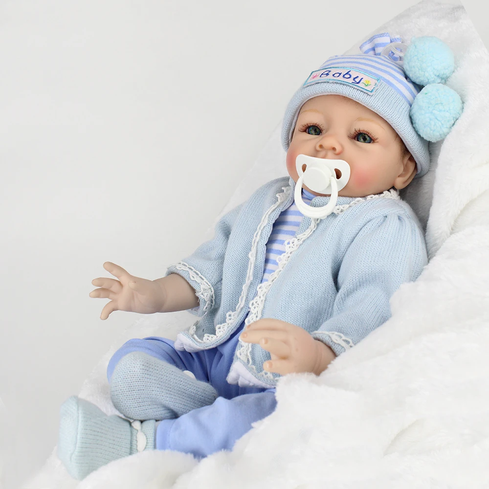 NPKDOLL 22 дюйма 55 см куклы Reborn мягкое прикосновение реалистичные детские куклы для девочек игровой домик игрушки для сна для детей подарок Bebe Reborn