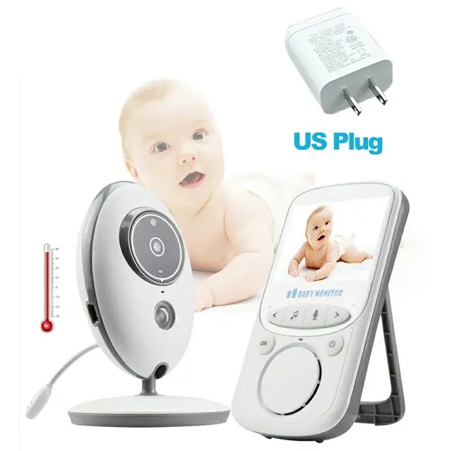 Wireless Baby Monitor Vb605 Radio Video Nanny Babyfoon 2 4 Inch Monitor Bebe With Camera Ir Night Vision Baby Sitter Babymonitor Baby Monitors Aliexpress