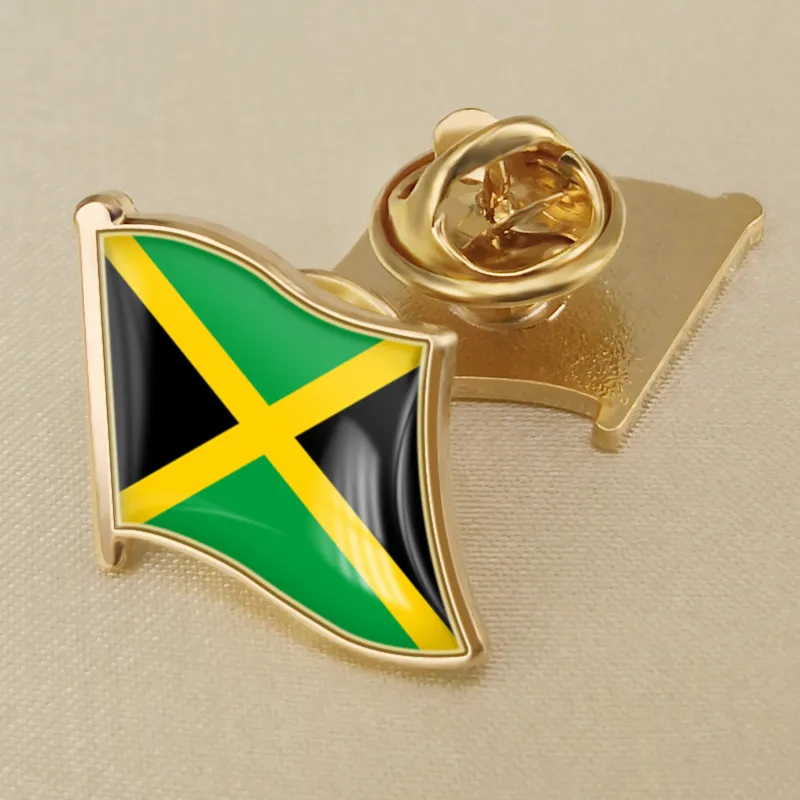 

Jamaica Single Flag Lapel Pins