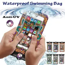 Анти-УФ-чехол для телефона Водонепроницаемая водонепроницаемая сумка для плавания Bolsa непроницаемый мобильный телефон чехол для Xiaomi/huawei/iPhone 6 6s 7