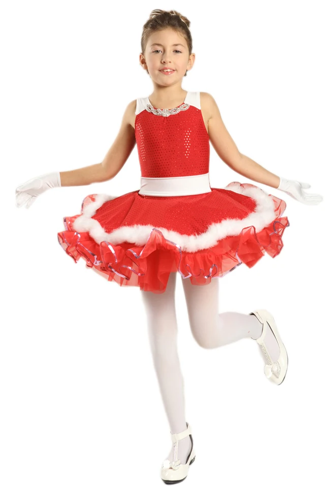 dance costumes red