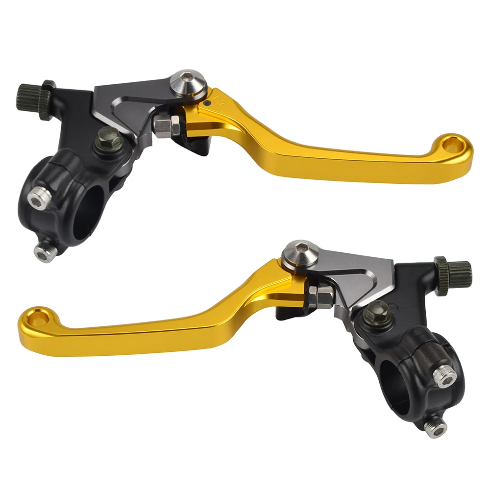 Короткие тормозные рычаги сцепления для Suzuki DR100 125 200 250 370 400 500 DS100 50 PE175 TS90/100 Honcho и т.