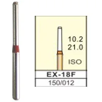12 шт. стоматологический алмазный Бур FG Экстра форма Бур для NSK Стиль высокоскоростная воздушная турбина EX-28, EX-18F, EX-21F, EX-21EF коронка подготовка