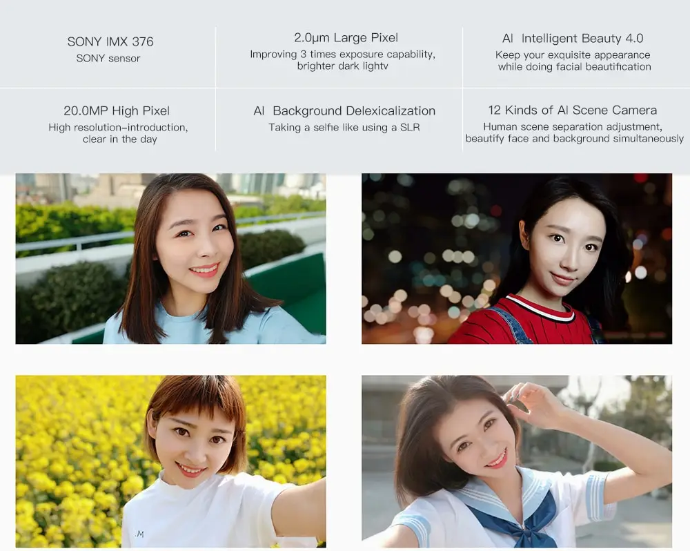Xiaomi Mi A2 4G Phablet 5.99 inch Android 8.1 Snapdragon 660 Octa Core 2.2GHz 4GB RAM 32GB ROM 12.0MP + 20.0MP Rear Camera Fingerprint Sensor 3030mAh Li-ion Battery- Black
