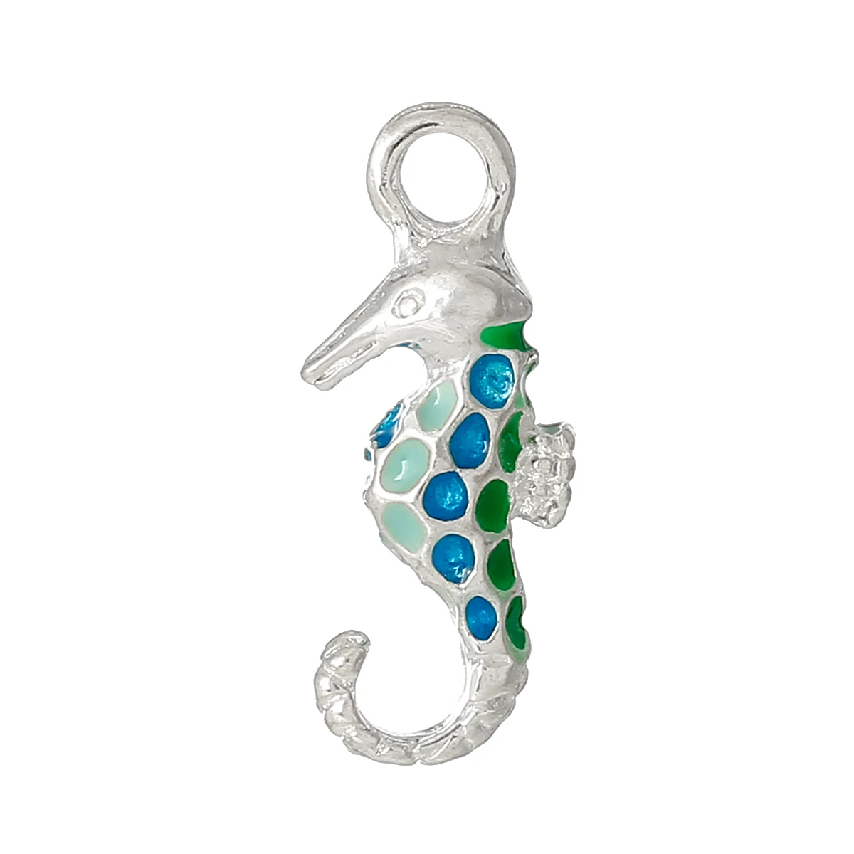 Подвески DoreenBeads из цинкового металлического сплава с серебристым покрытием и