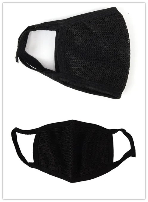Black Mouth Mask Cotton Anti Dust Washable Protective Double Mask Many Times Using Facial Care Tool Hot Sale