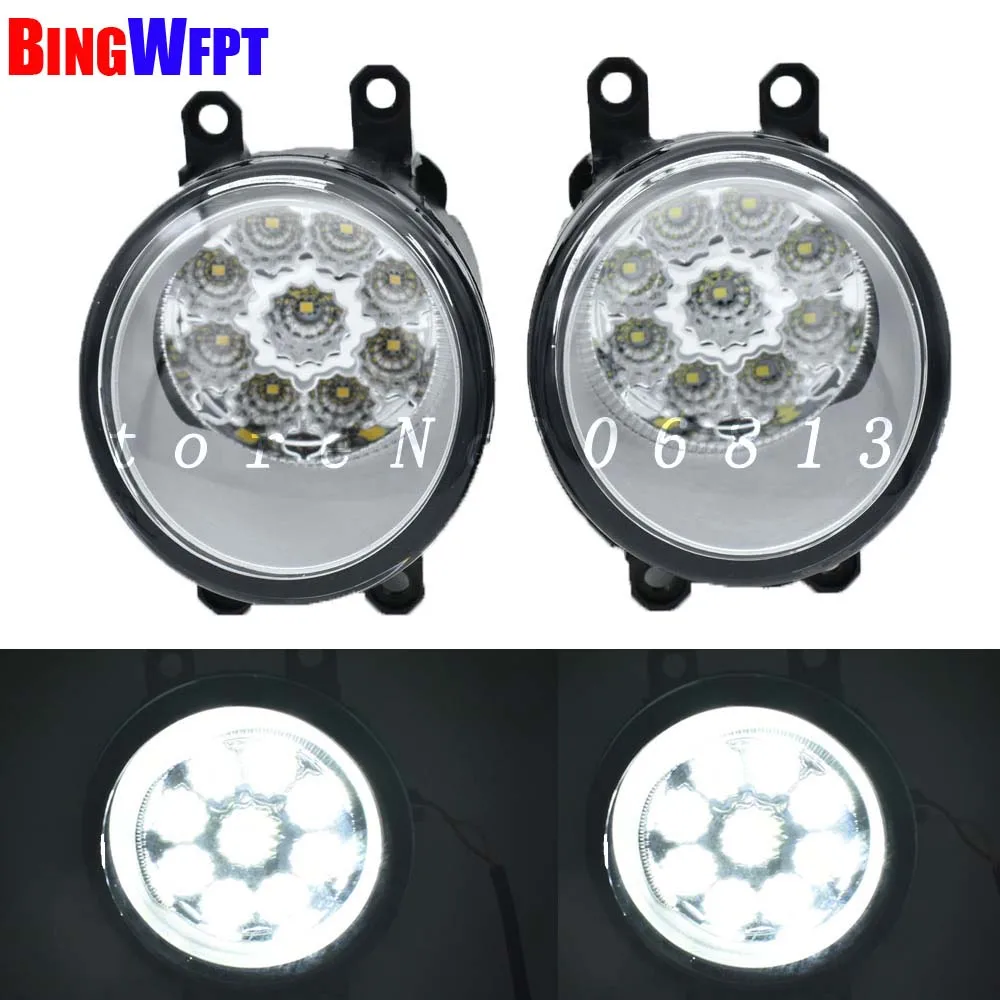 

2PCS Fog Lamp Assembly high brightness Fog Light For Toyota Corolla Avensis Camry Ractis Verso RAV4 2003-2014 Halogen Fog Lights
