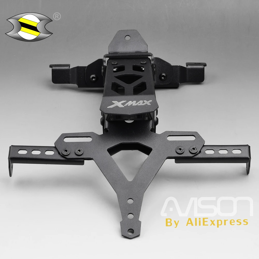 Motorcycle Tail Tidy Fender Eliminator LED Registration License Plate Holder For YAMAHA X MAX X-MAX XMAX 300 250 2016 2017 2018 Motorcycle Tail Tidy Fender Eliminator LED Registration License Plate Holder For YAMAHA X MAX X-MAX XMAX 300 250 2016 2017 2018