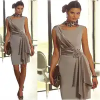 Engen Kurzen Cocktailkleider Für Hochzeit 2017 Mantel Satin Günstige Elegante Über Knie Elastischem Homecoming Besondere Anlässe