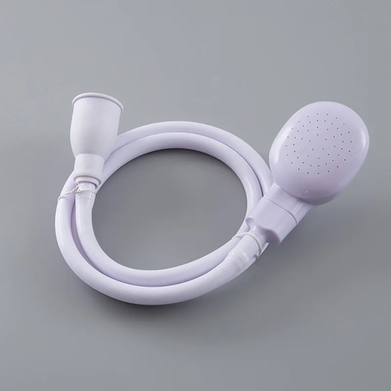 Pet Dog Cat Bath Shower Head Multi functional Spray Drains Strainer