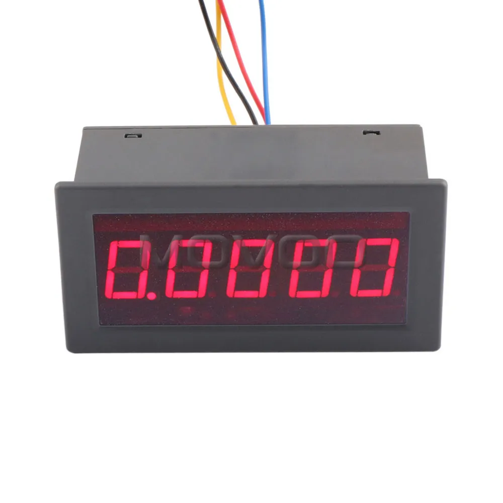 Digital Voltmeter DC+/ 02V Red LED Volt Meter Positive/Negative