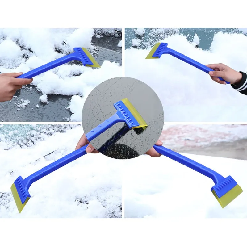 Multifunction Portable Car Windshield Ice Scraper Snow Shovel Removal