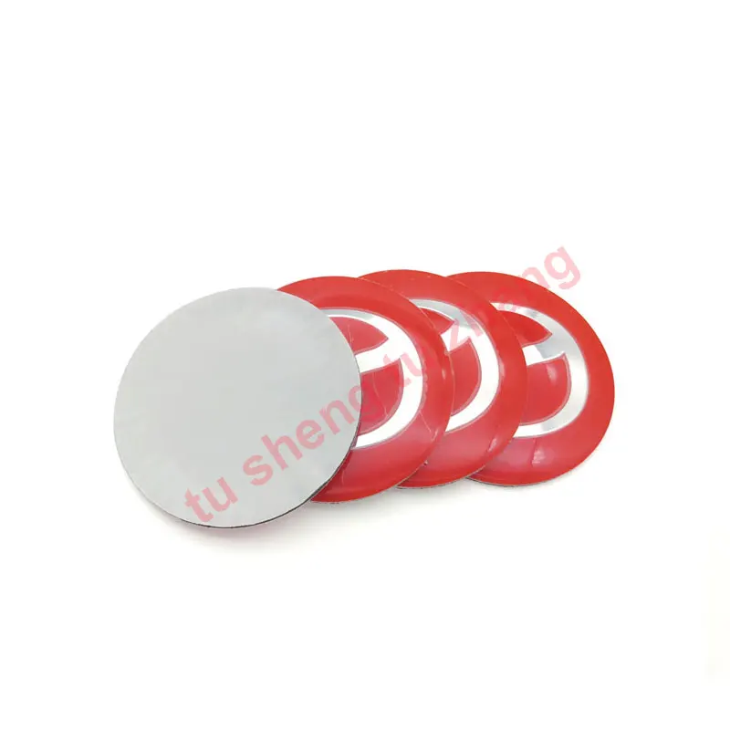 

56mm Car Wheel Hub Caps For Mazda Brand Logo Emblem Stickers For Tires Rim Center Hub sticker Covers Decor Accessories