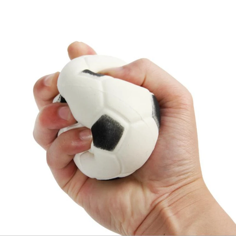 

Squishy PU Football Ball Slow Rebound Simulation World Cup Venting Toy Brithday Gift Phone Straps