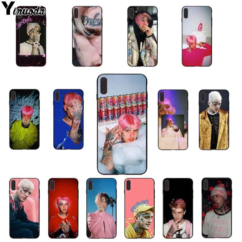 

Yinuoda Lil Peep Lil Bo Peep Customer High Quality Phone Case for Apple iPhone 8 7 6 6S Plus X XS MAX 5 5S SE XR Cover