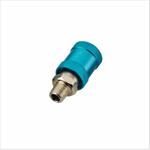 HSV-10 3/8 &quotM/F резьба серебристо-синего цвета ручной работы скользящий клапан |